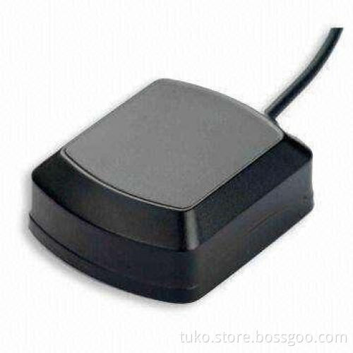 GPS antenna with Fakra/SMA/F-connectors, 3M RG174 coaxial cable